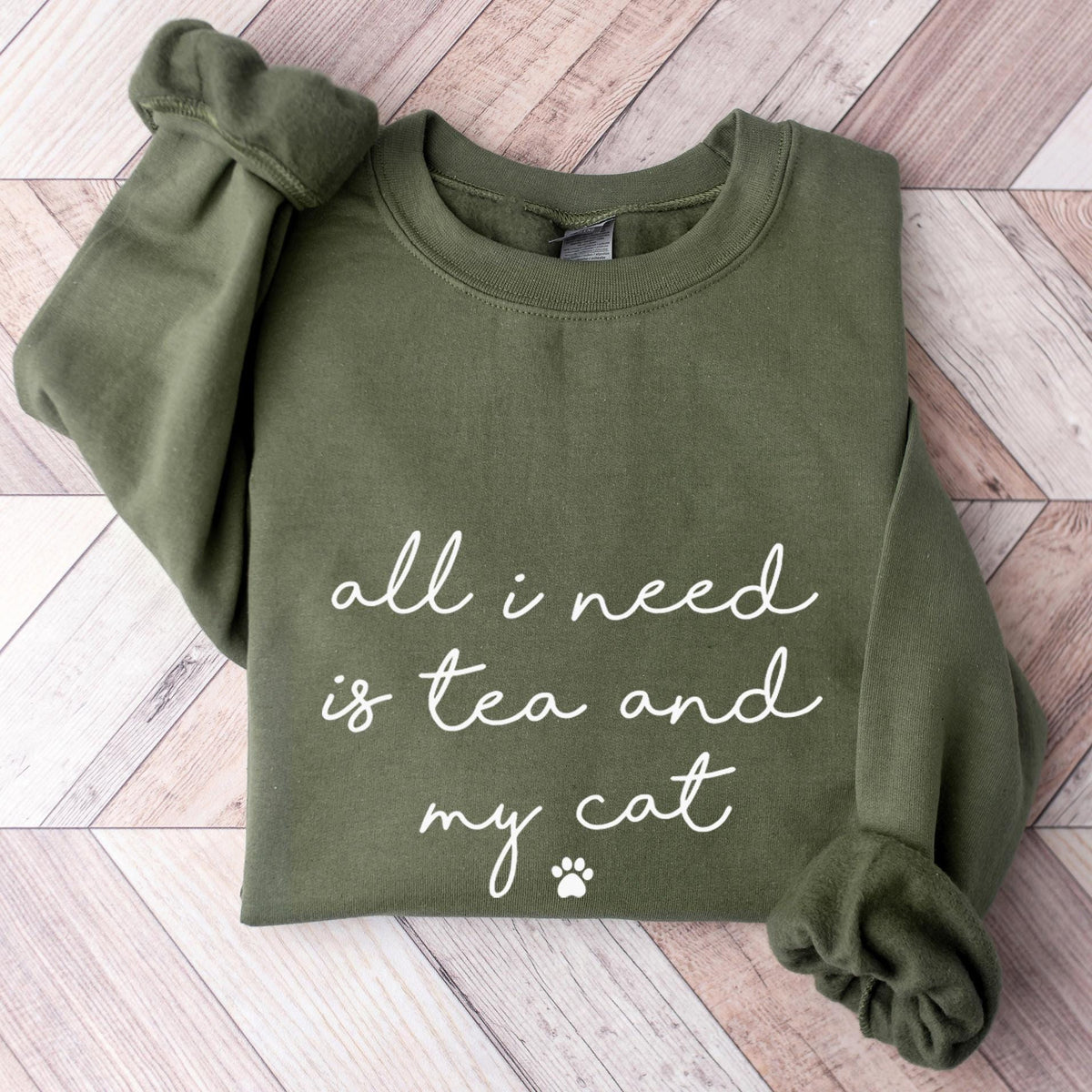 Cat Tea Sweater