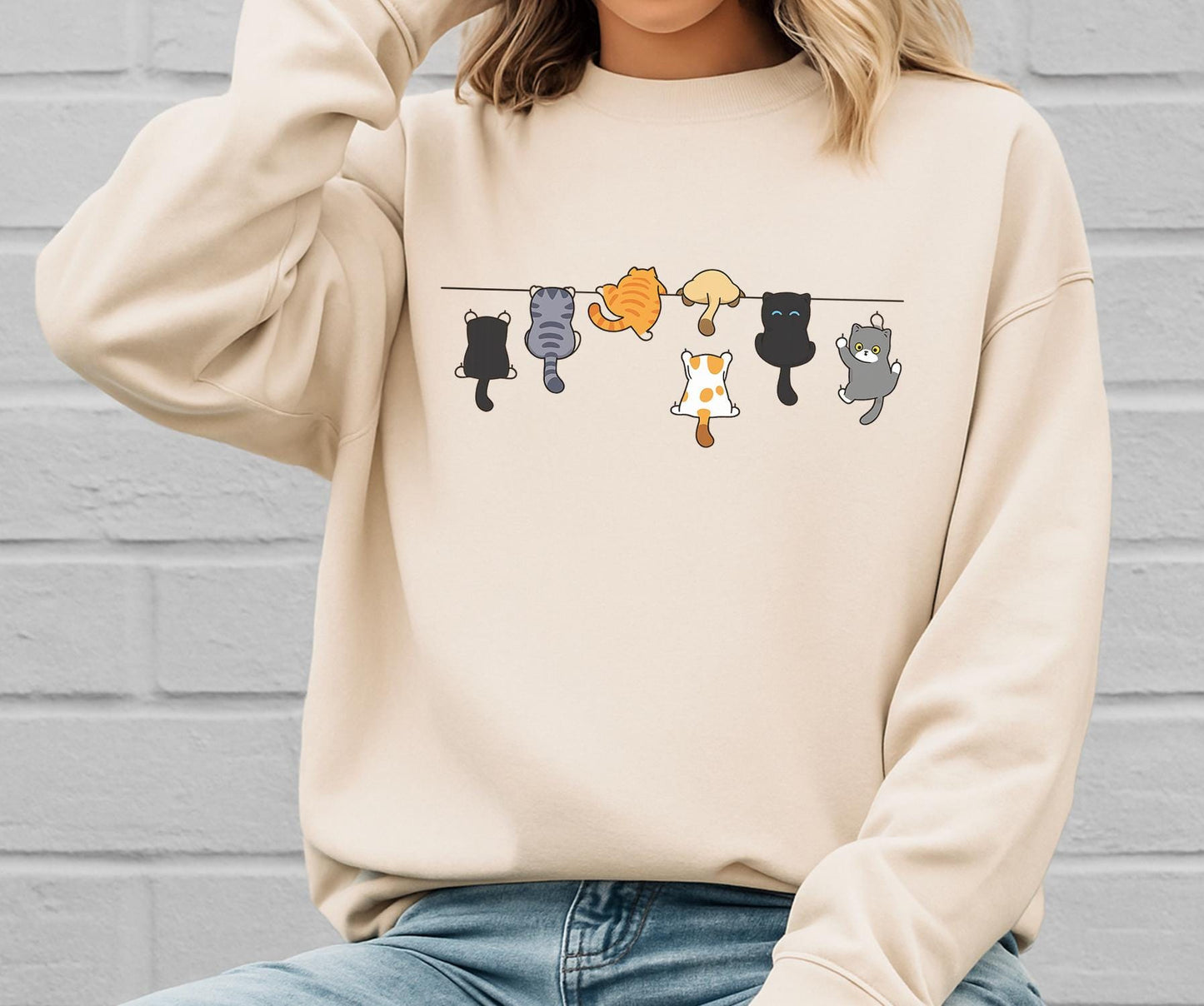 Funny Cat Sweater V5