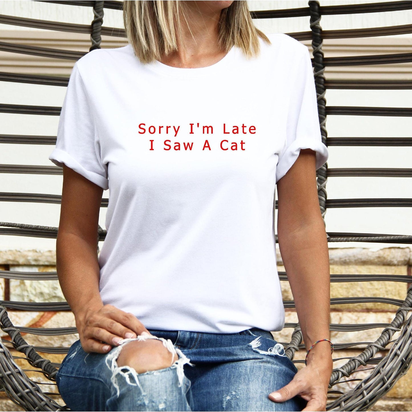 Sorry I'm Late Tee V12
