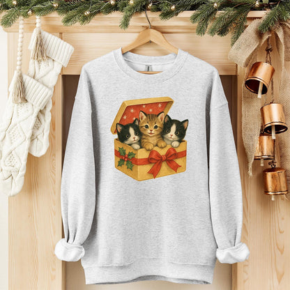 Cute Cat Christmas Sweater V3