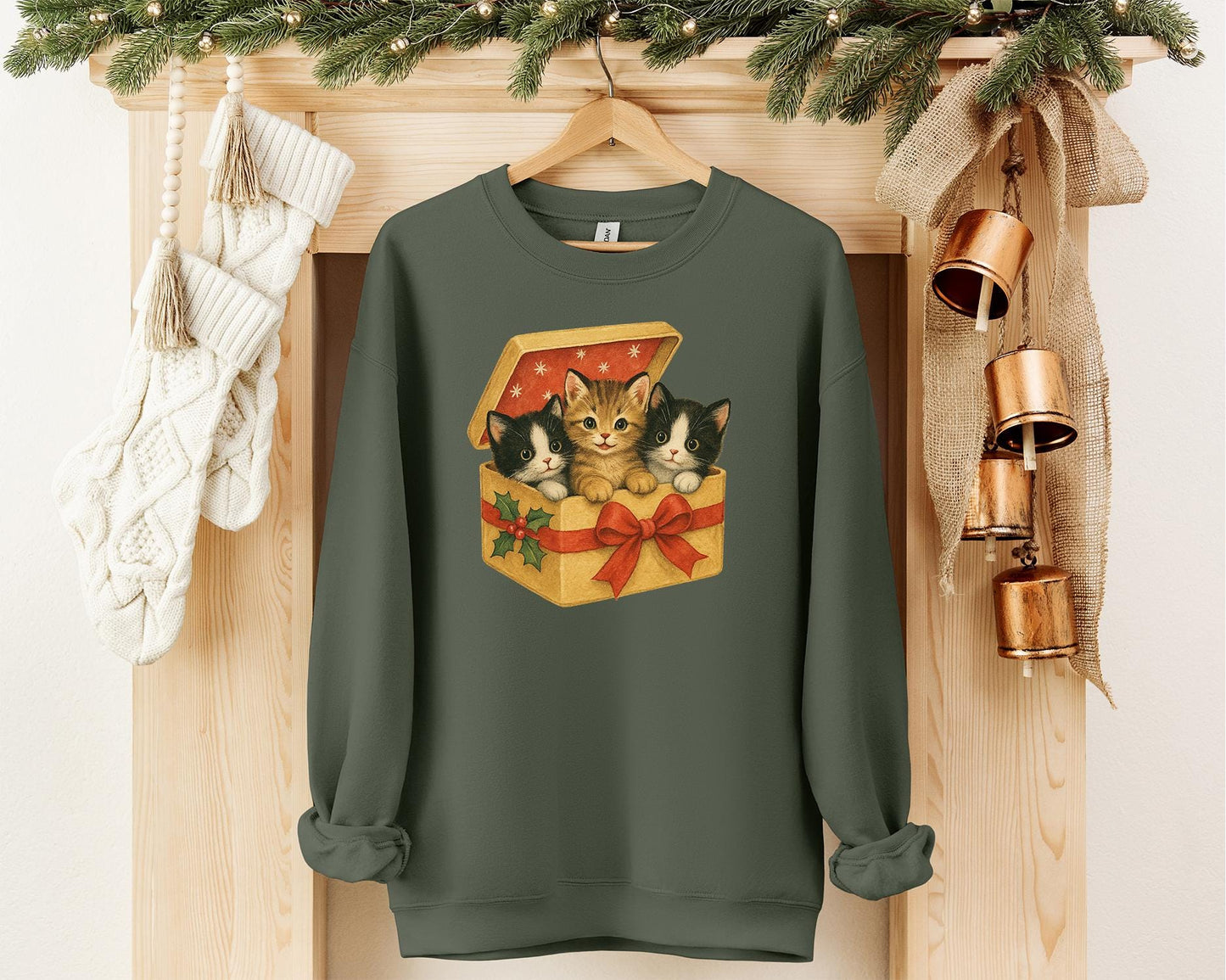 Cat Present Sweater