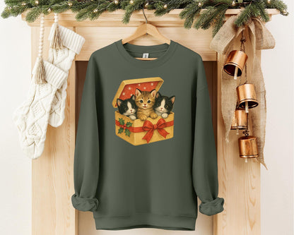 Cat Present Sweater