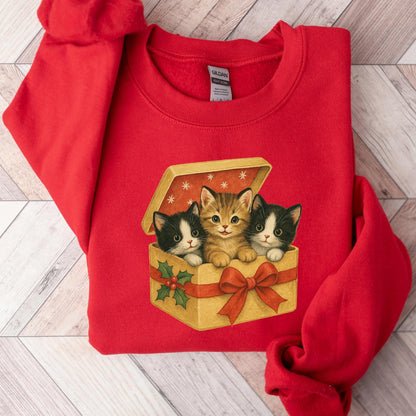 Cat Present Sweater
