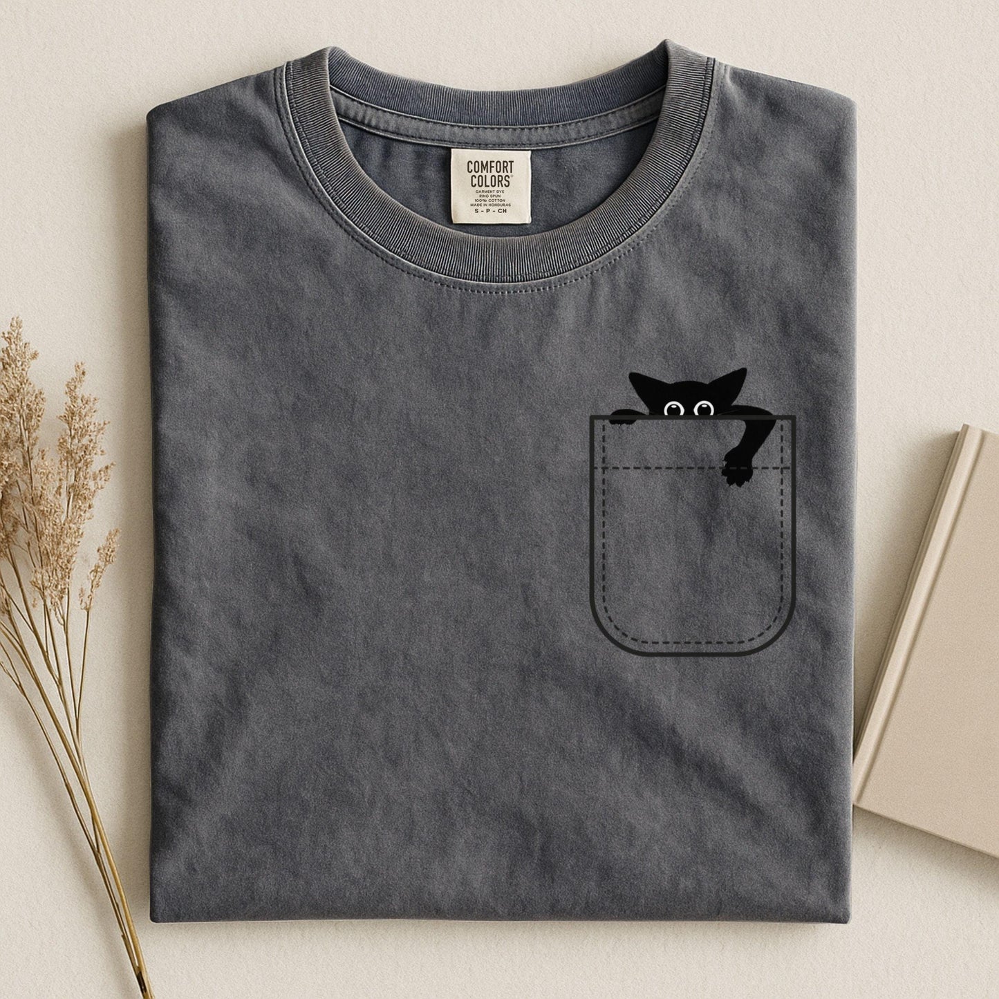 Cat Pocket Tee V5