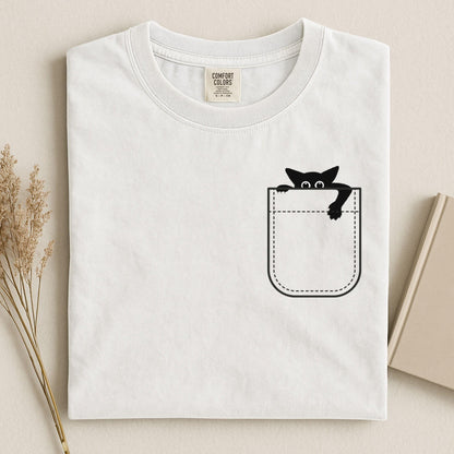 Cat Pocket Tee V5