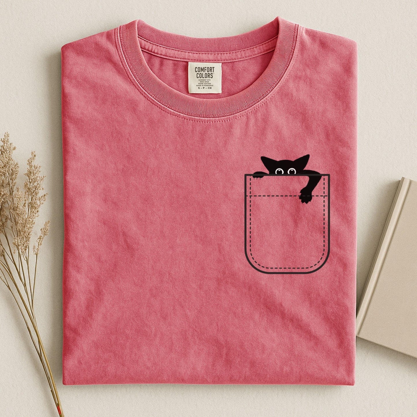 Cat Pocket Tee V5