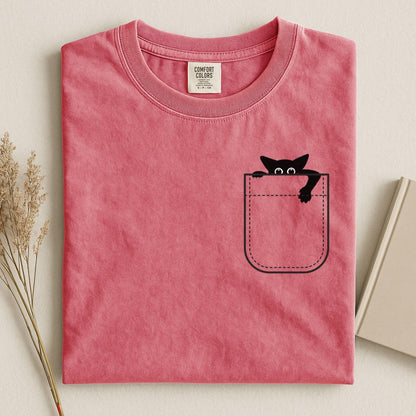 Cat Pocket Tee V5