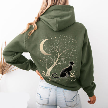 Moonlight Cat Hoodie