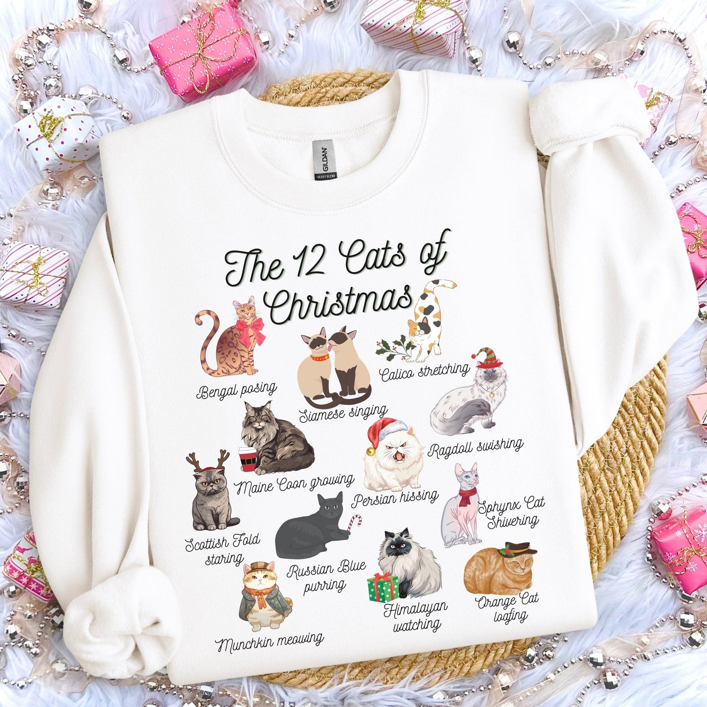 Cats Of Christmas Sweater
