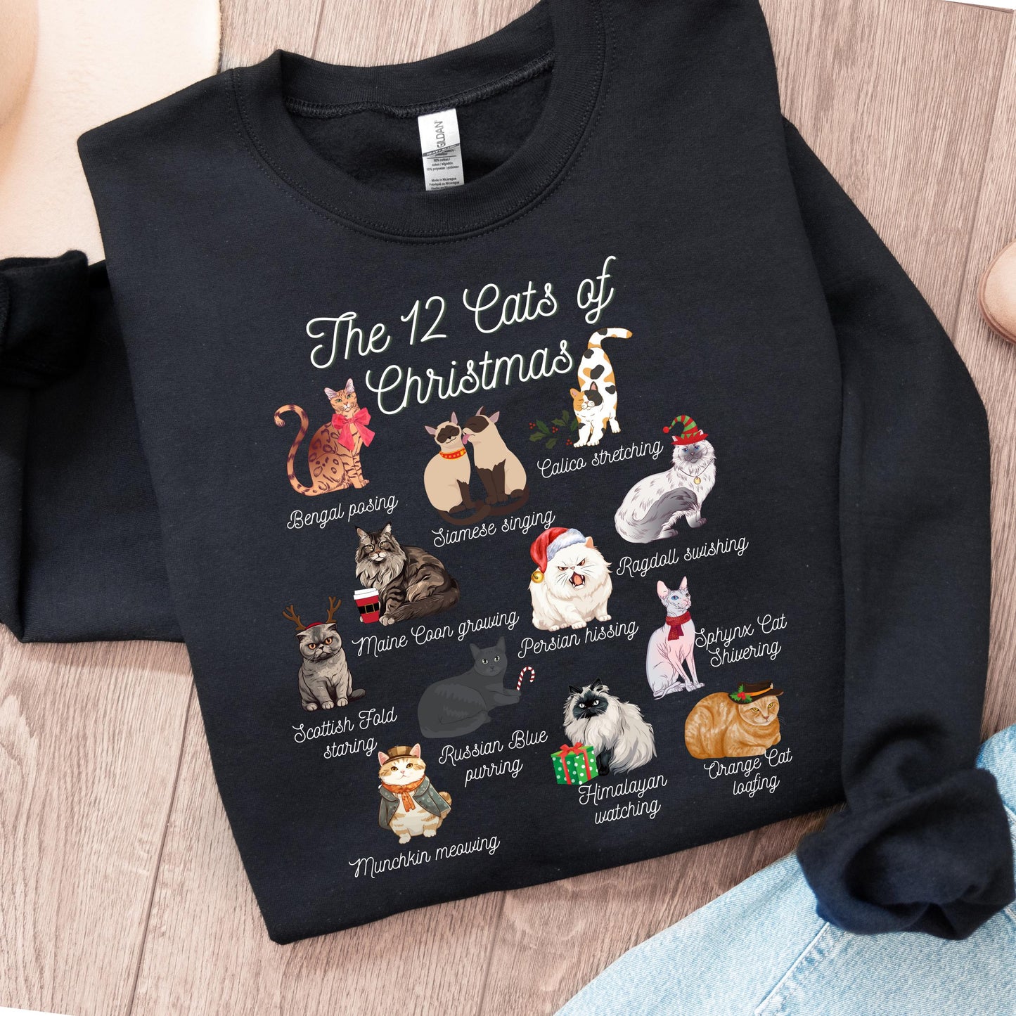 Cats Of Christmas Sweater