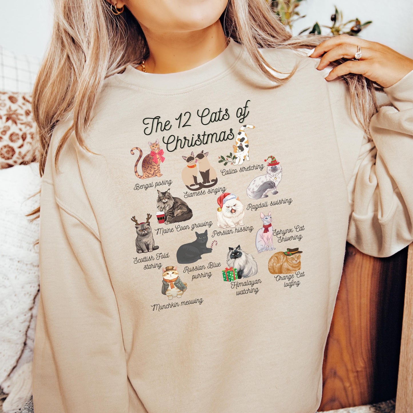 Cats Of Christmas Sweater