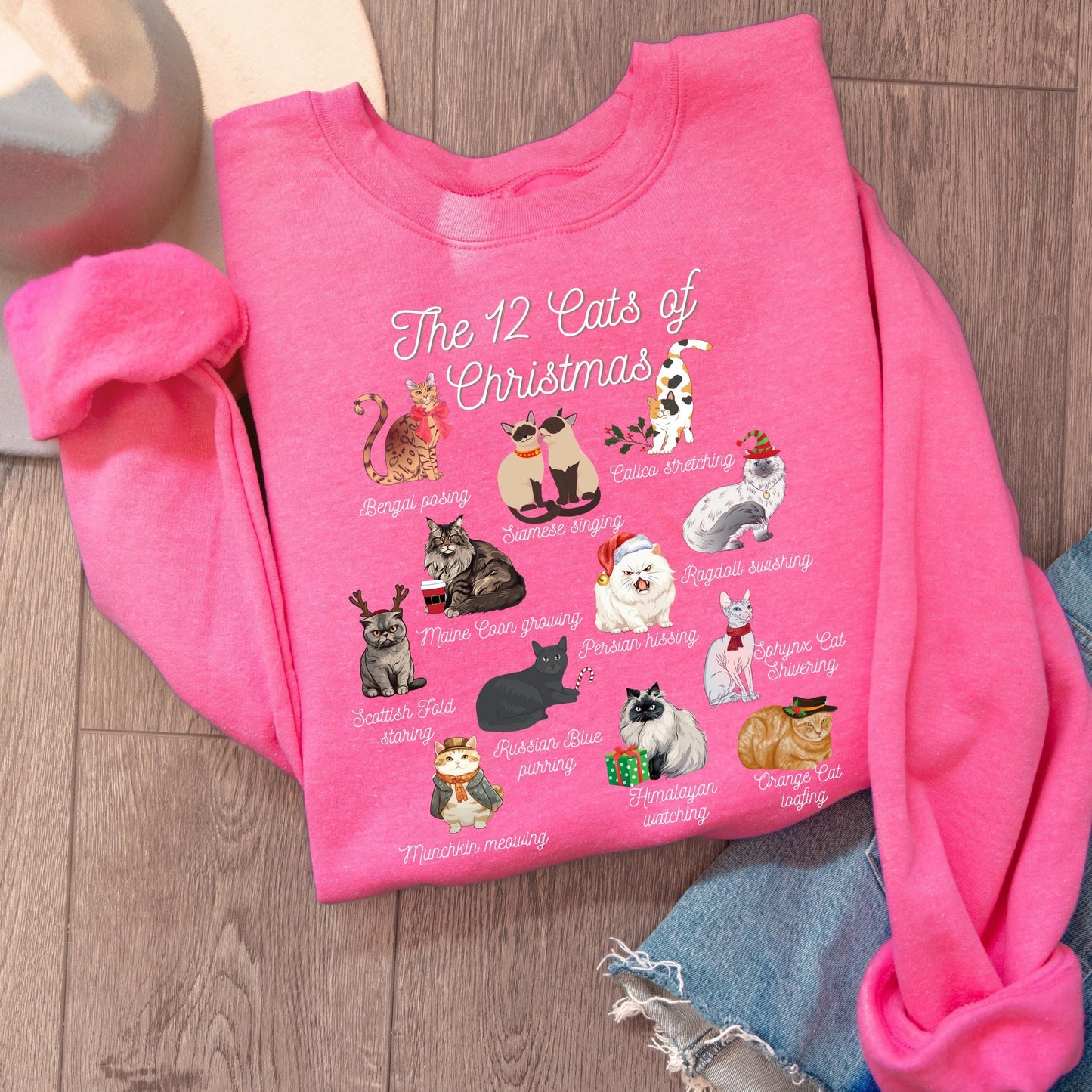 Cats Of Christmas Sweater