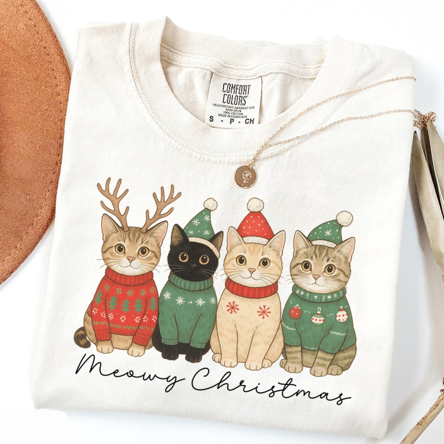 Meowy Christmas Sweater V6