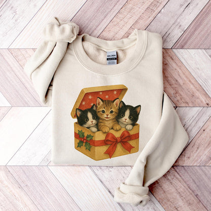 Cute Cat Christmas Sweater V3