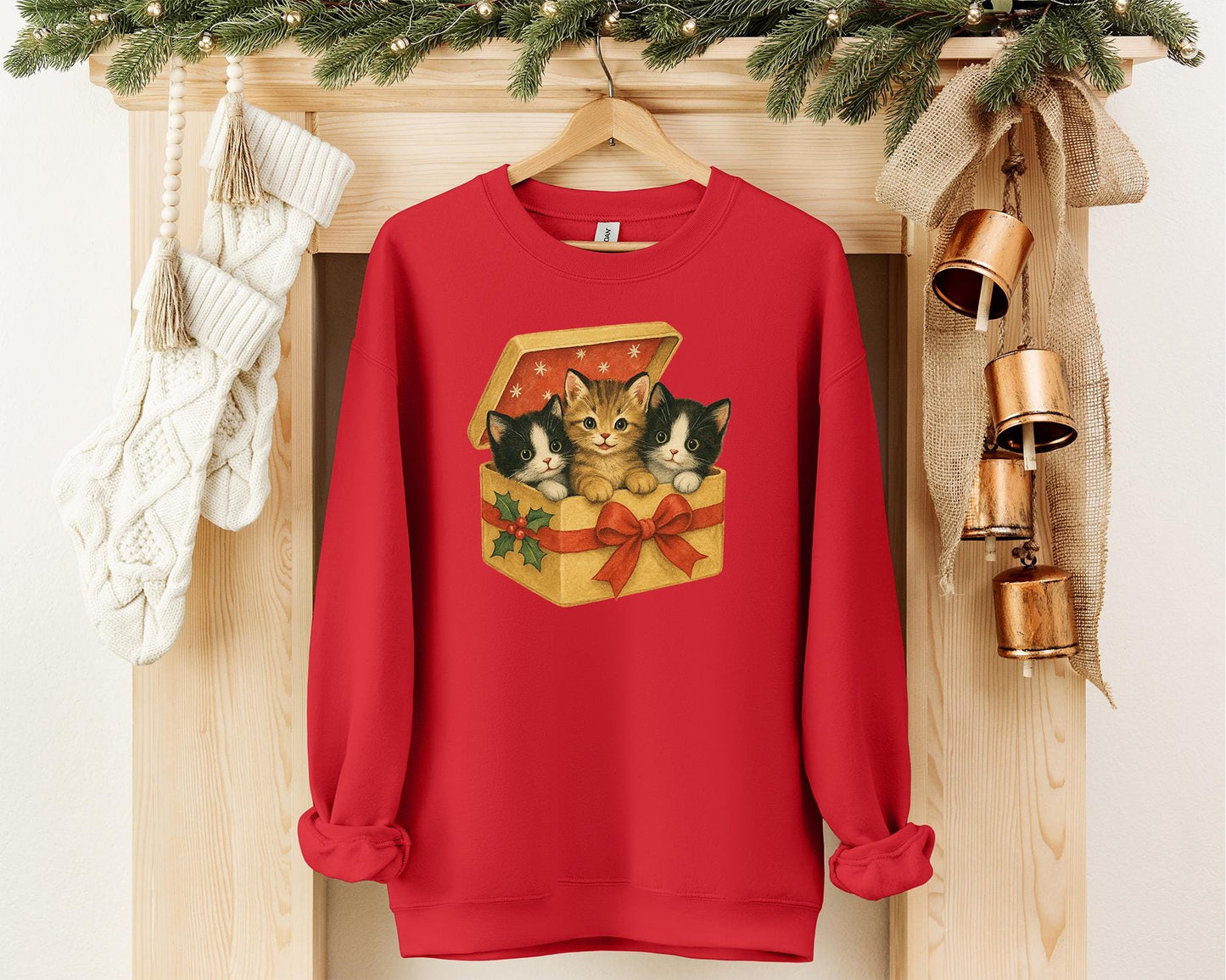 Cat Present Sweater