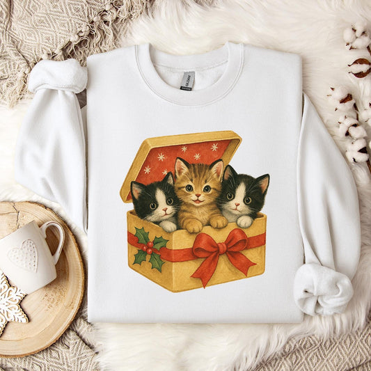 Cat Present Sweater