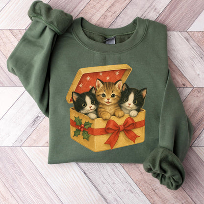 Cat Present Sweater