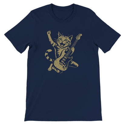 Cat Playing Guitar T-Shirt