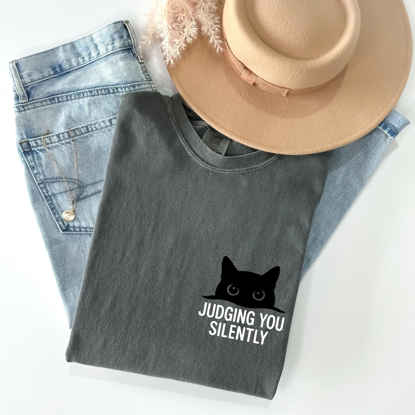 Judging You Silently Tee 3