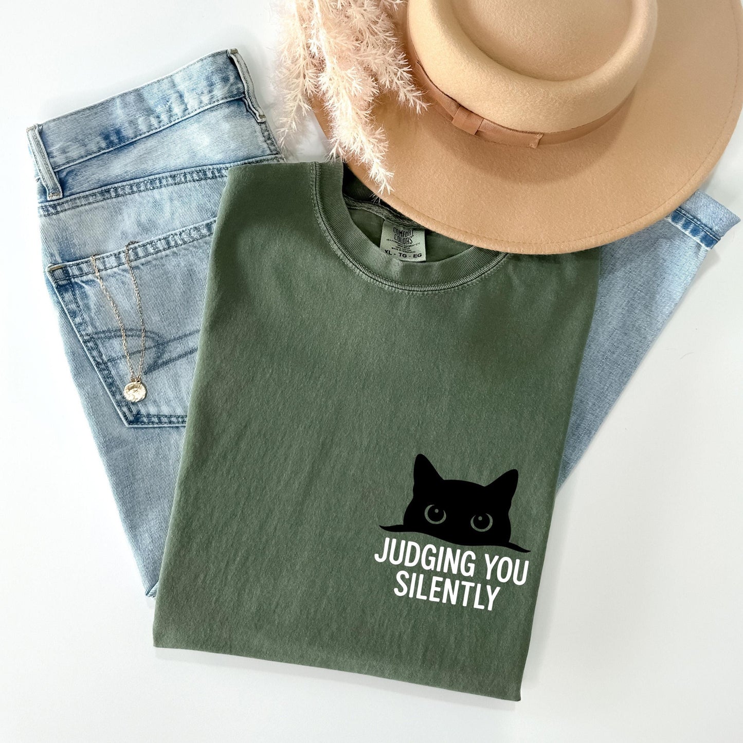 Judging You Silently Tee 3