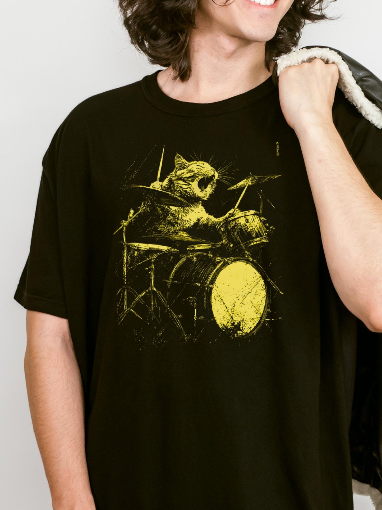 Rock Star Cat Tee
