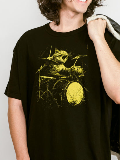 Rock Star Cat Tee