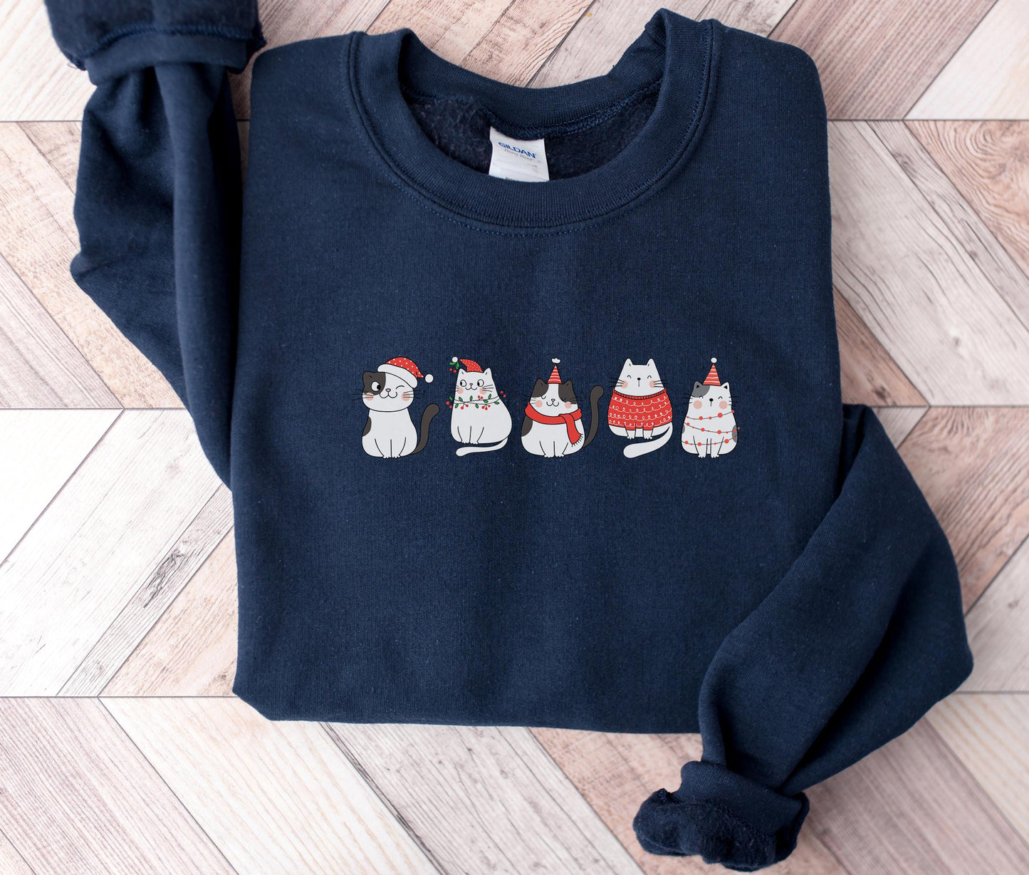 Christmas Cat Sweater V15