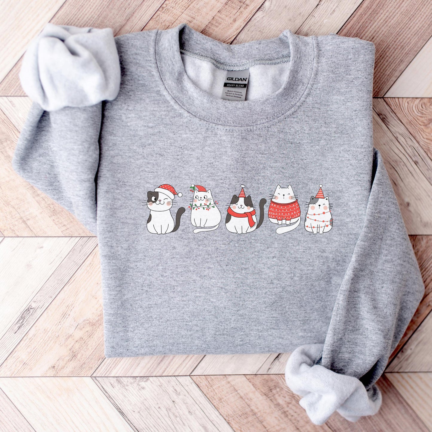 Christmas Cat Sweater V15
