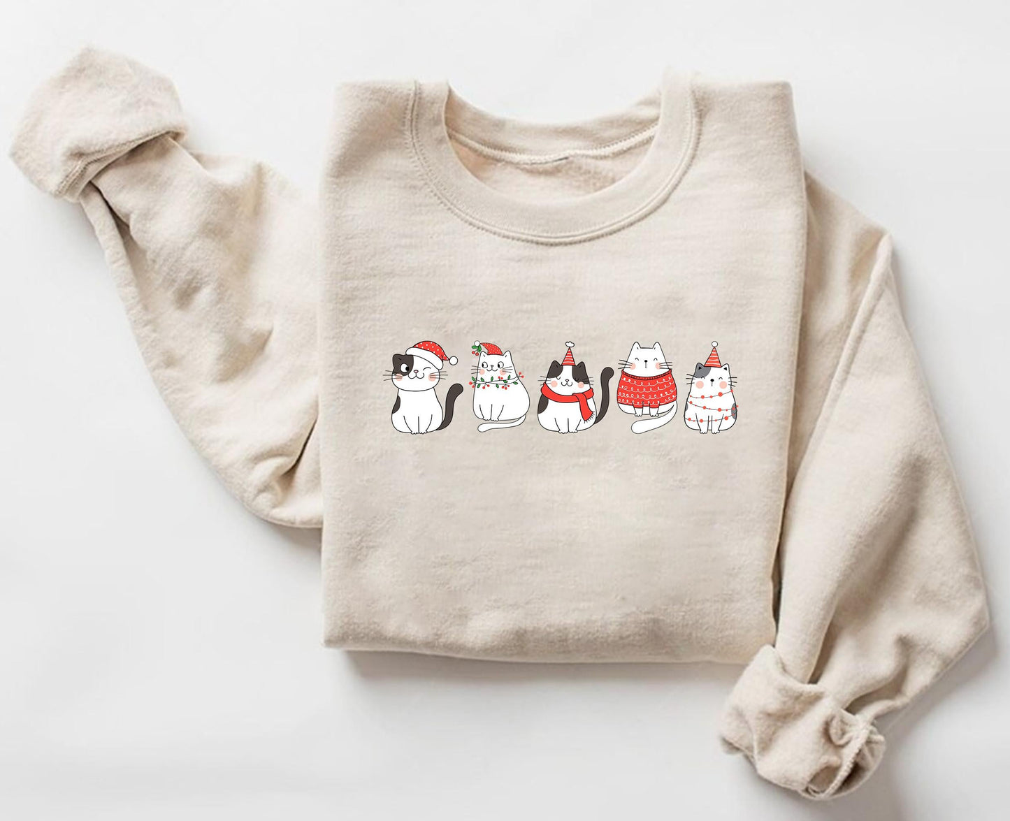 Christmas Cat Sweater V15