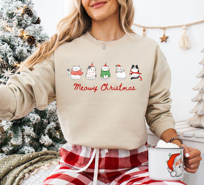 Meowy Christmas Sweater V22