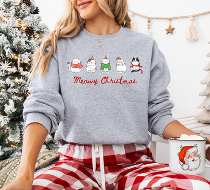 Meowy Christmas Sweater V22