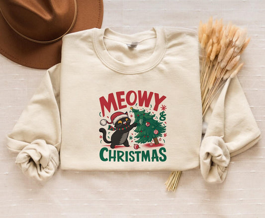 Meowy Christmas Sweater V21