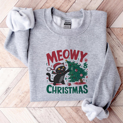 Meowy Christmas Sweater V21