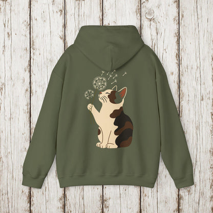 Calico Cat Dandelion Hoodie