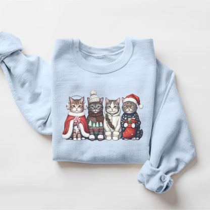 Cat Holiday Outfit Sweater