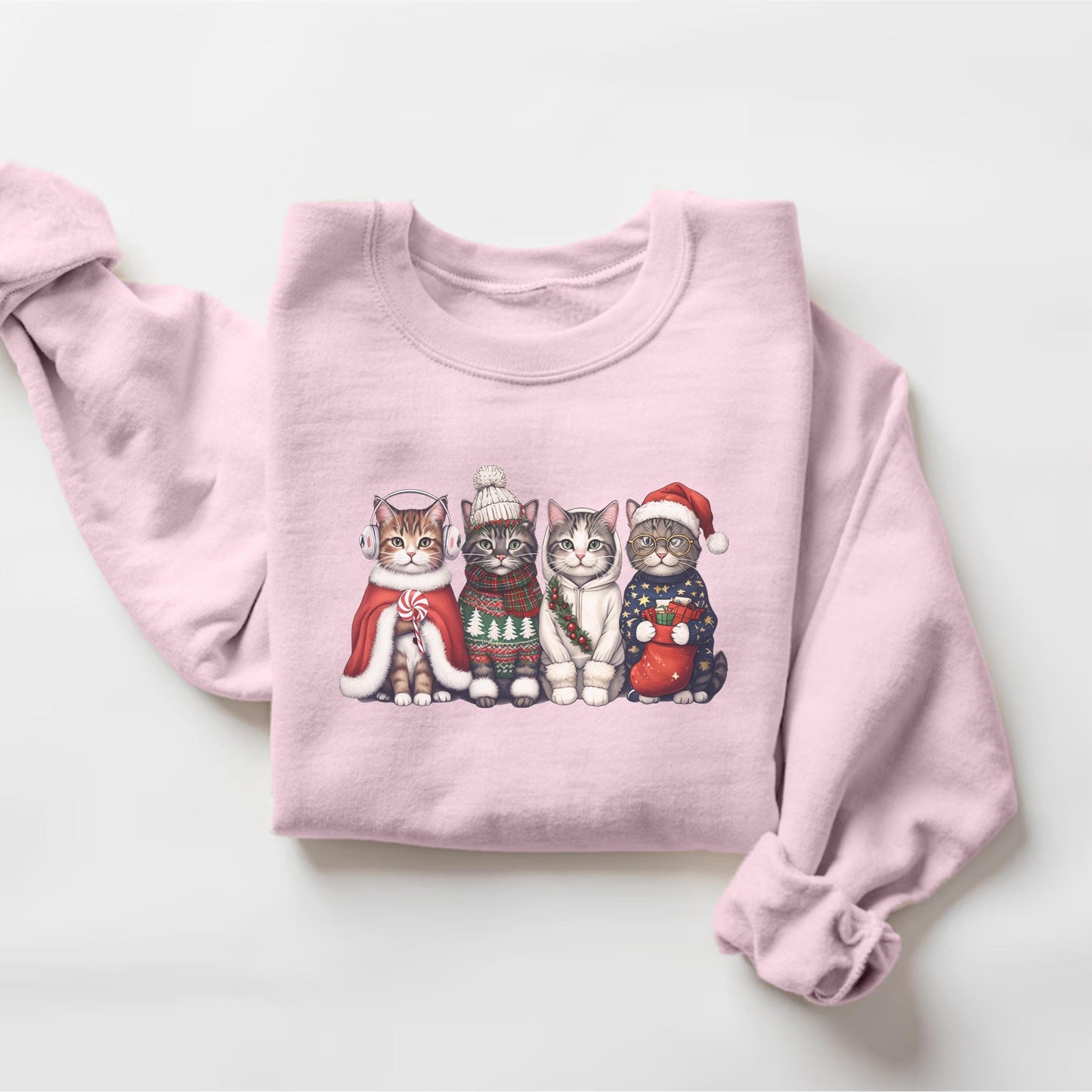 Cat Holiday Outfit Sweater