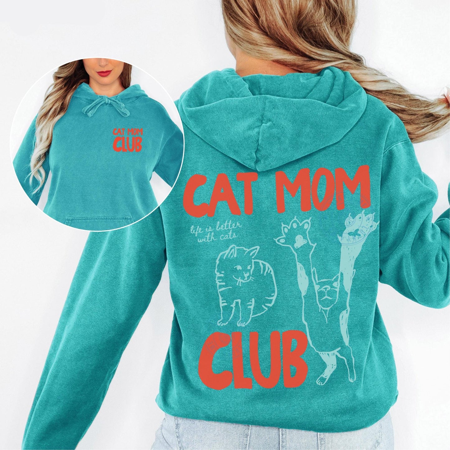 Cat Mom Hoodie V6