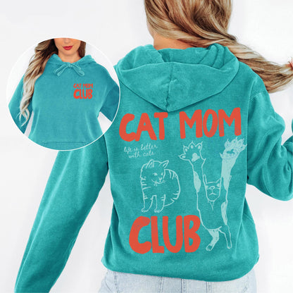 Cat Mom Hoodie V6