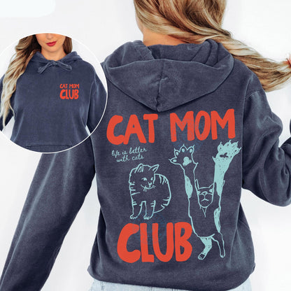 Cat Mom Hoodie V6
