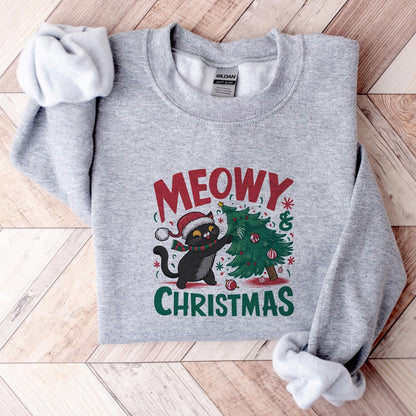 Meowy Christmas Sweater V19
