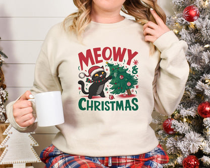 Meowy Christmas Sweater V19