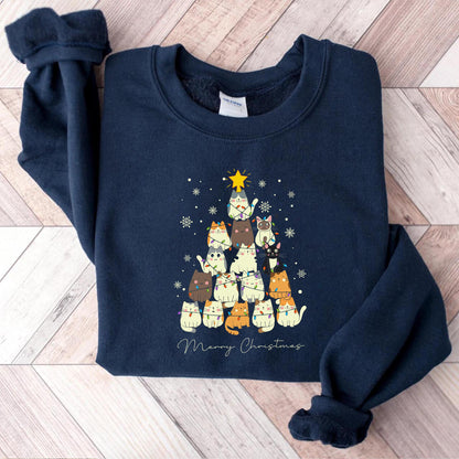 Meowy Christmas Sweater V16