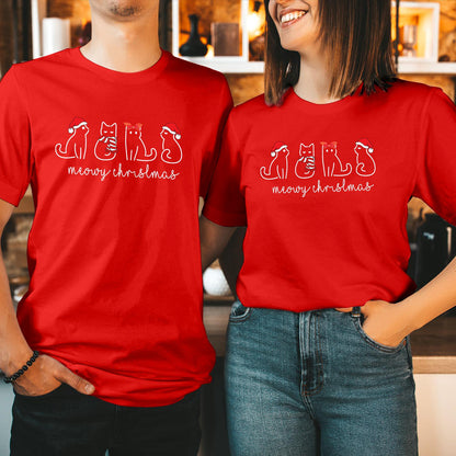 Meowy Christmas Tee V5
