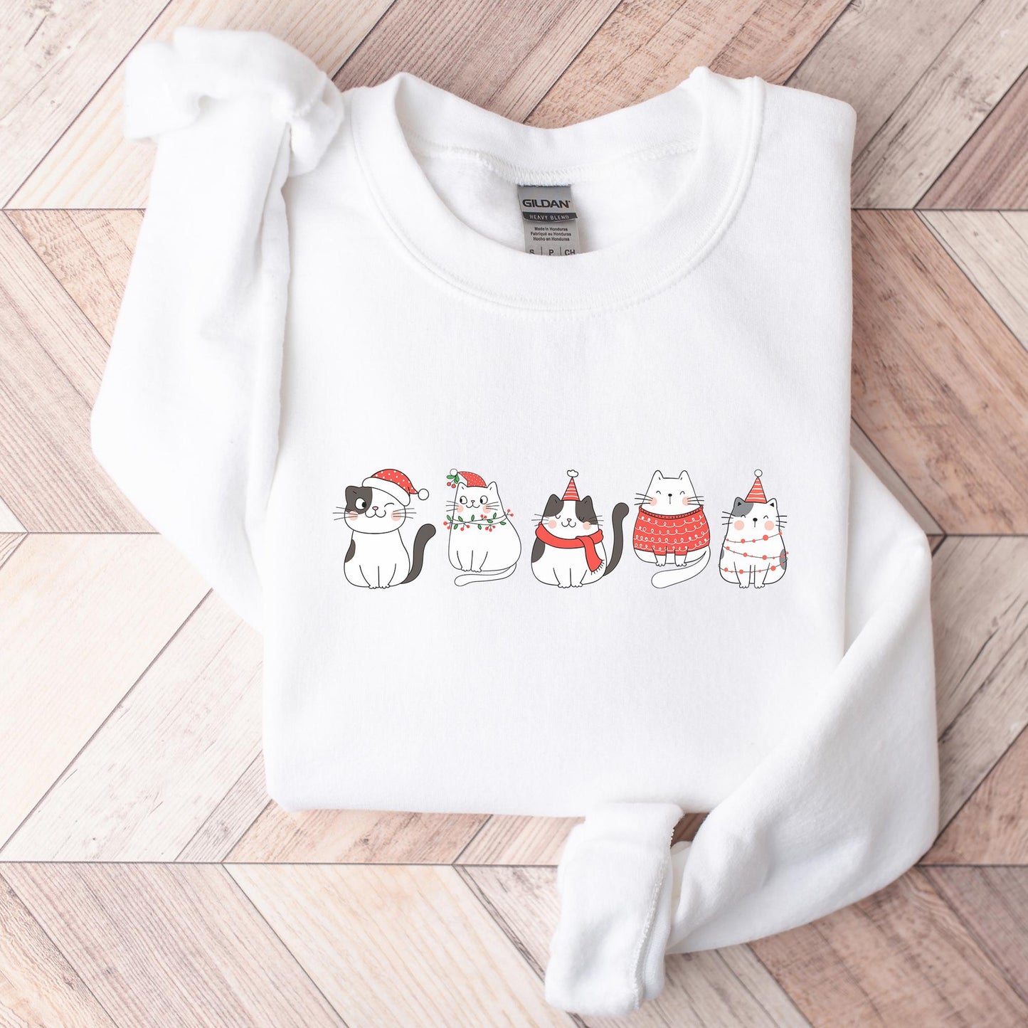 Christmas Cat Sweater V15