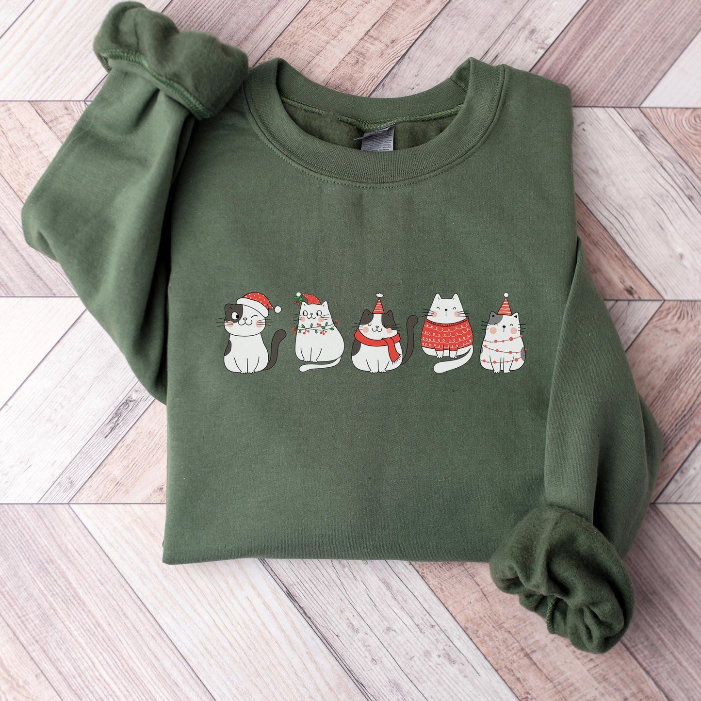 Christmas Cat Sweater V15