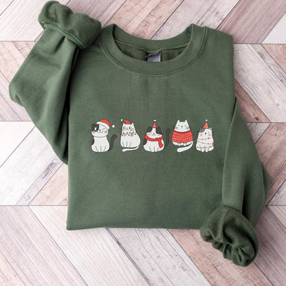Christmas Cat Sweater V15