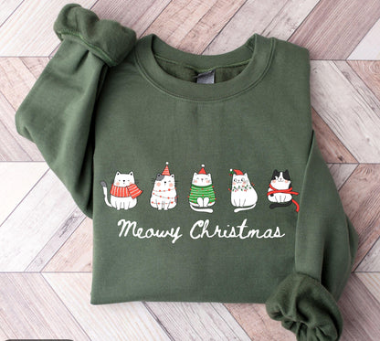 Meowy Christmas Sweater V22