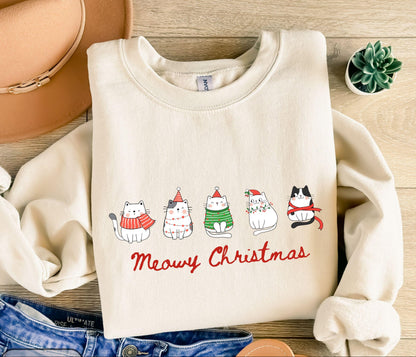 Meowy Christmas Sweater V22