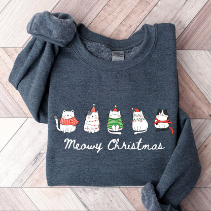 Meowy Christmas Sweater V22