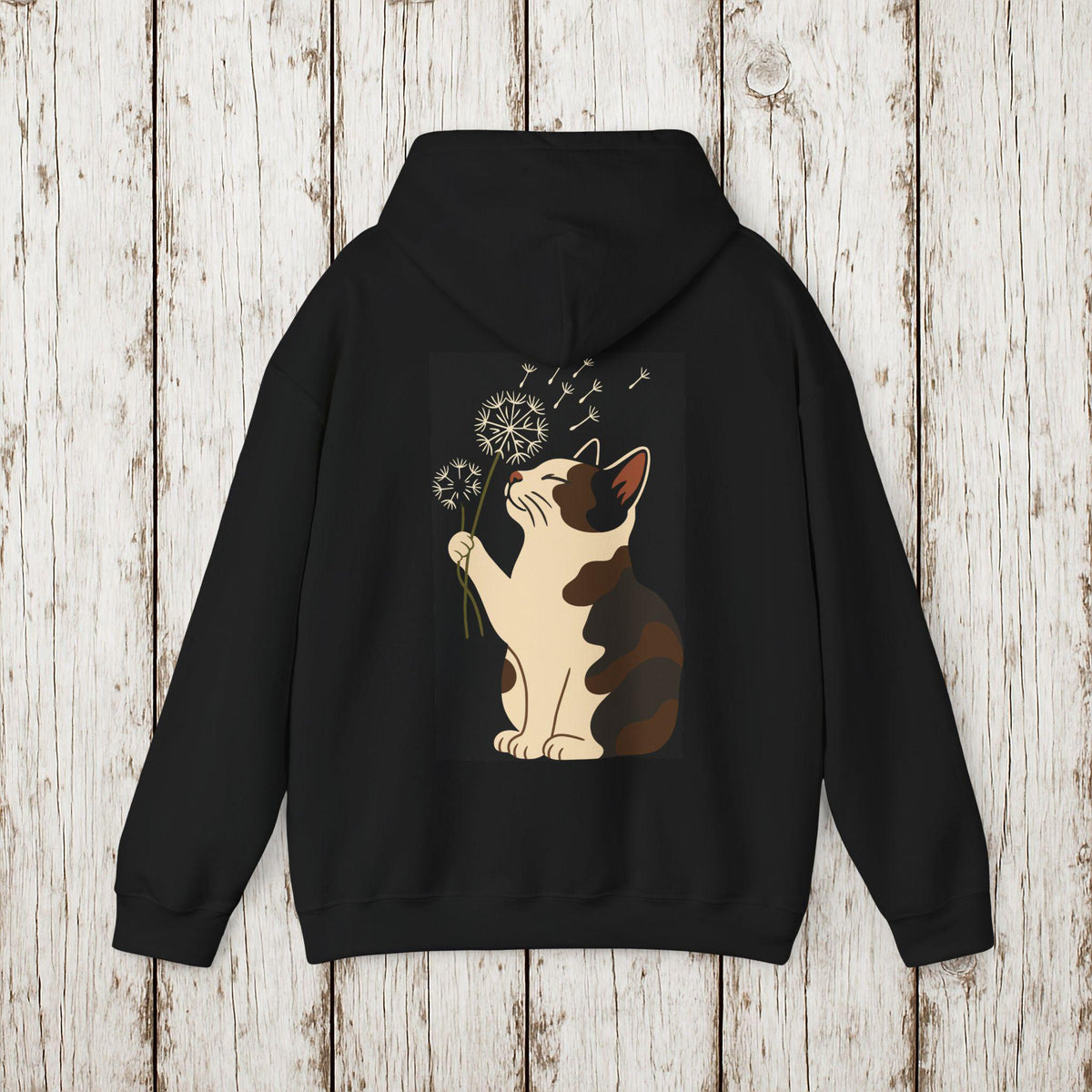 Calico Cat Dandelion Hoodie